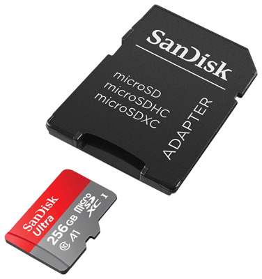 SanDisk Ultra microSDXC minniskort 256GB