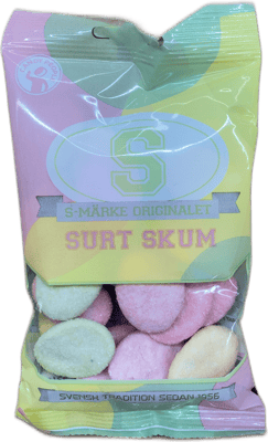 Candy People S-Merki Originalið Súrt Frauð 70 g