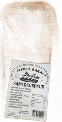 Aleppo Bakarí Samlokubrauð 1000 g