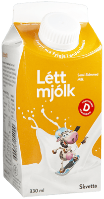 MS Léttmjólk D-vítamínbætt 330 ml