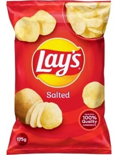 Lay's saltaðar kartöfluflögur 175 g