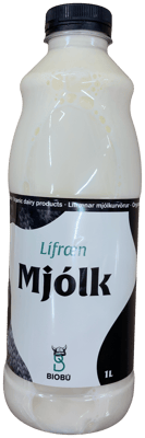 Biobú Lífræn mjólk 1000 ml