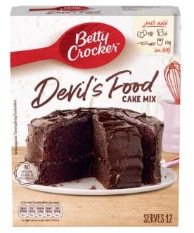 Betty Crocker djöflaterta 425 g