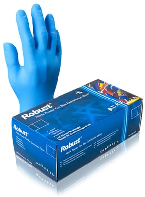 Robust nitrile hanskar 4,5mil 100stk