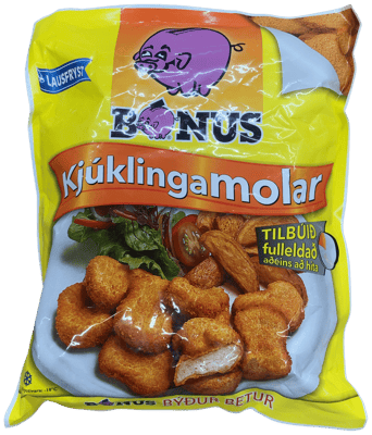 Bónus Kjúklingamolar 1000 g