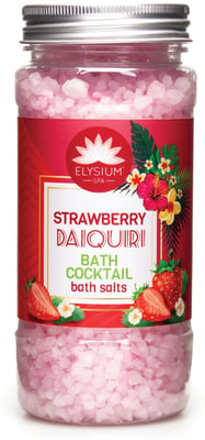 Elysium Spa Strawberry Daiquiri Bath Cocktails Bað salt 500 gr