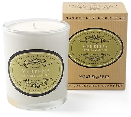 Naturally European ilmkerti með verbena ilm 200 gr