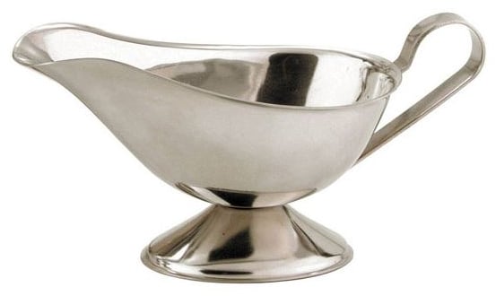 Sósukanna stál 225 ml.