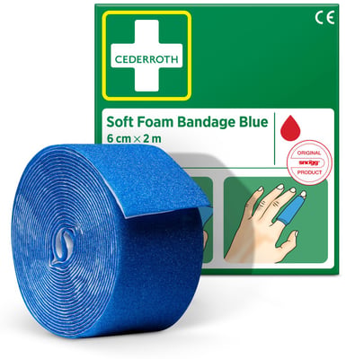 Cederroth Einangrunarplástur blár 6cm x 2m