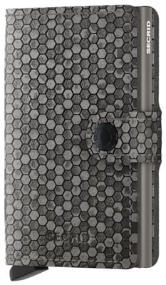 Secrid Miniwallet - Hexagon Grey
