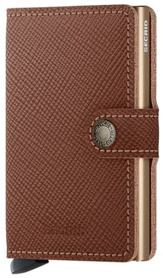 Secrid Miniwallet - Saffiano Caramel