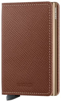 Secrid Slimwallet - Saffiano Caramel