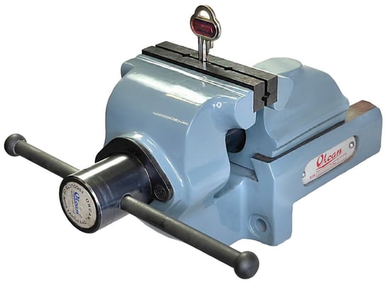 Skrúfstykki 075mm 3", afturkjálka