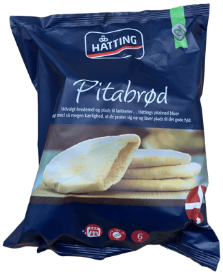 Hatting pítubrauð 480 g