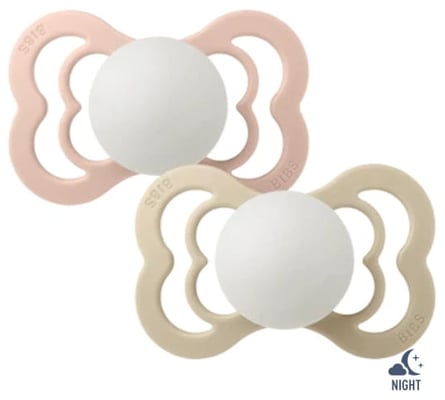 Supreme Blush/Vanilla GLOW Size 1 2pk