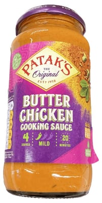 Patak's upprunaleg mild smjörkjúklingasósa 450 g