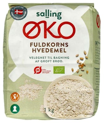 Salling ØKO lífrænt heilhveiti 1 kg