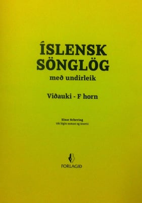 Íslensk sönglög – viðauki, franskt horn