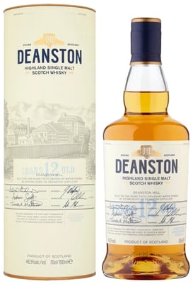 Deanston 12 Y.O. í gjafaöskju / 70 cl.