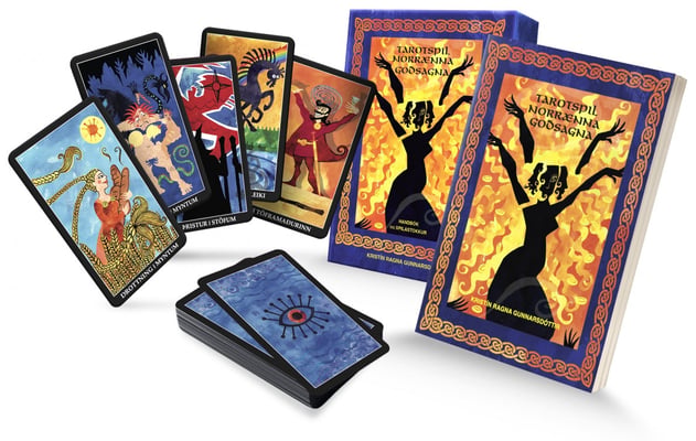 Tarotspil norrænna goðsagna - spil og bók