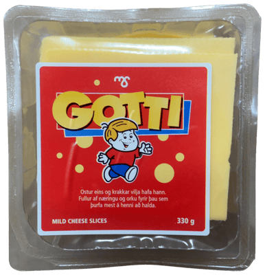 Gotti mildar ostsneiðar 330 g