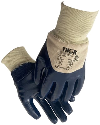 Thor 7125 NBR nítril hanskar, 3/4 hjúpaðir
