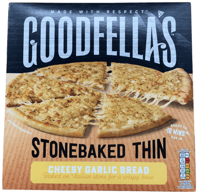 Goodfella's steinbakað þunnt hvítlauksbrauð með osti