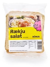 Bónus samloka með rækjusalati