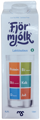 Fjör Mjólk Laktósalaus 0,3% 1000 ml