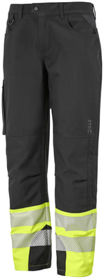 Univern Nes SoftShell buxur stretch, HiViz gular