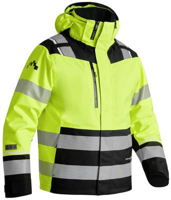 Univern Protec 2in1 heilsársúlpa HiViz gul