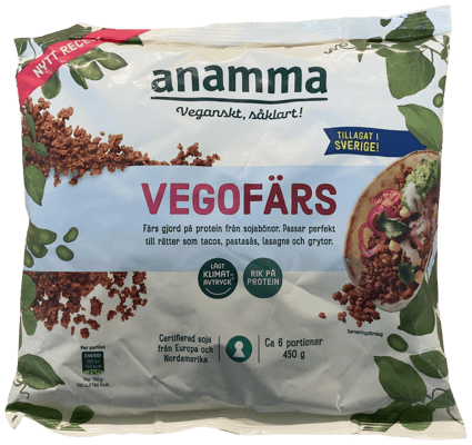 Anamma vegan hakk 450 g