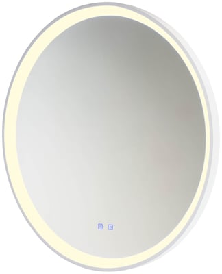 Vanity baðspegill með ljósi