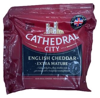 Cathedral City enskur cheddarostur, extra þroskaður 200 g
