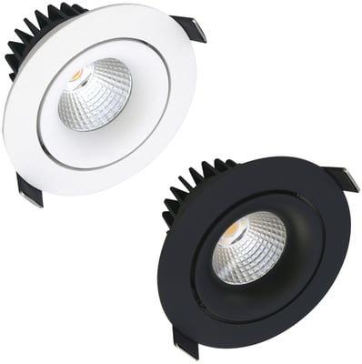 VELIA TILT 12,4W, Dim2warm svart