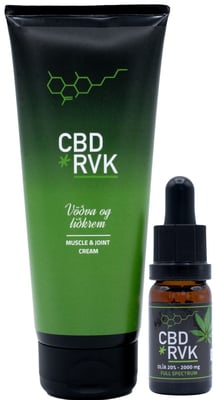 Verkja og lið tvenna. Heilvirk - Full spectrum
