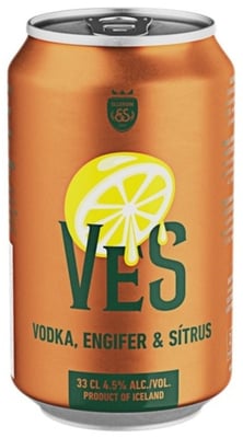 VES / Vodka, Engifer, Sítrus / 6 í kippu