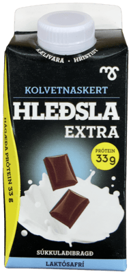 Hleðsla Extra Prótein Súkkulaðibragð Laktósafrí 312 ml