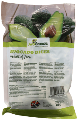 AvoGrande avókadóteningar 400 g