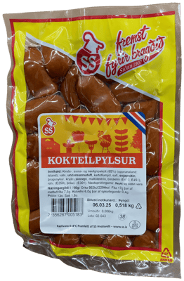 SS Kokteilpylsur 518 g