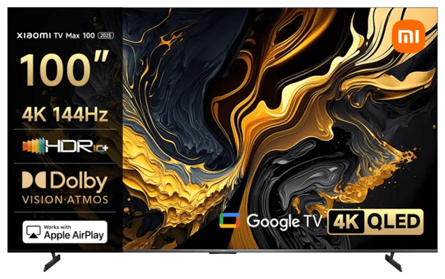 Xiaomi TV Max 2025 100" 4K QLED sjónvarp