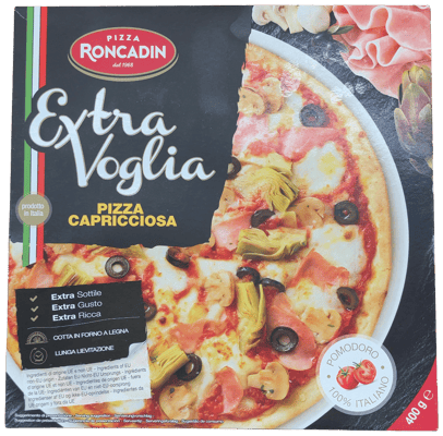 Roncadin Extra Voglia Capricciosa-pítsa 400 g