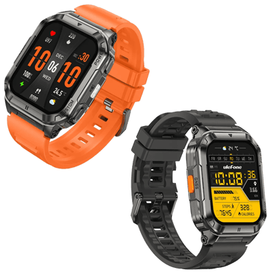 Ulefone Armor Watch Ultra snjall- og heilsuúr