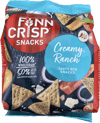 Finn Crisp rjómalöguð ranch rúgsnarl 150 g
