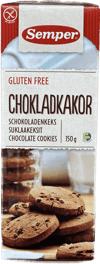 Semper súkkulaðikökur 150 g