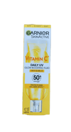 Garnier SkinActive C-vítamín daglegur UV ljómaaukandi vökvi ósýnilegur SPF 50+ 40 ml