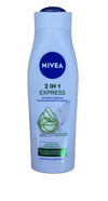 Nivea 2 í 1 Express sjampó og hárnæring með aloe vera 250 ml