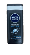 Nivea Men Rock Salts lífgandi 3-í-1 sturtugel 250 ml