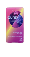 Durex Pleasure Me smokkar, venjuleg stærð, 10 stk.