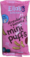 Ella's Kitchen jarðarberja- og bananasmápúffur 32 g